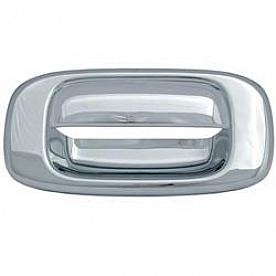 Coast To Coast Tailgate Handle Cover - Chrome Plated ABS Plastic Silver - TGH65201