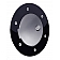 All Sales Fuel Door - Round Aluminum - 6102GKCL