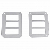Paramount Automotive Tail Light Guard Stainless Steel Billet Set Of 2 - 510448