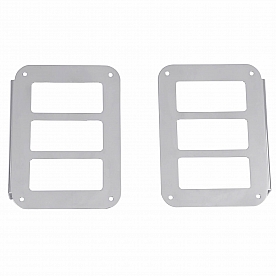 Paramount Automotive Tail Light Guard Stainless Steel Billet Set Of 2 - 510448
