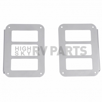 Paramount Automotive Tail Light Guard Stainless Steel Billet Set Of 2 - 510448