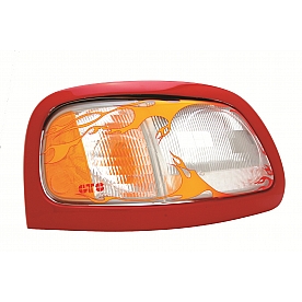 GT Styling Headlight Cover - Composilite Clear Full Cover Set Of 2 - 961956