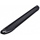 Romik USA Running Board Black Powder Coated Aluminum Stationary - 62111419