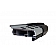 Romik USA Running Board Black Powder Coated Aluminum Stationary - 62111419