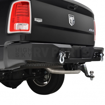 Paramount Automotive Bumper Direct-Fit 1-Piece Design Black - 570207-4