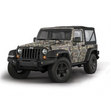 MOSSY OAK Vehicle Wrap Graphics - 2 Door Jeep Mossy Oak Break Up - 10002J2BU