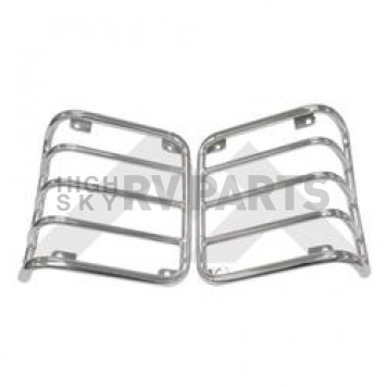 Crown Automotive Tail Light Guard Stainless Steel Traditional Set Of 2 - RT34080