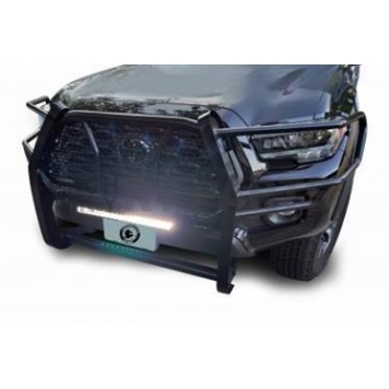 Black Horse Offroad Grille Guard 4 Inch Black Powder Coated Carbon Steel - TOTA16BKIT