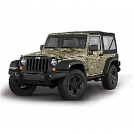 MOSSY OAK Vehicle Wrap Graphics - 2 Door Jeep Mossy Oak Obsession - 10002J2OB
