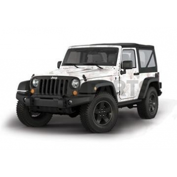 MOSSY OAK Vehicle Wrap Graphics - 2 Door Jeep Mossy Oak Winter Brush - 10002J2WB