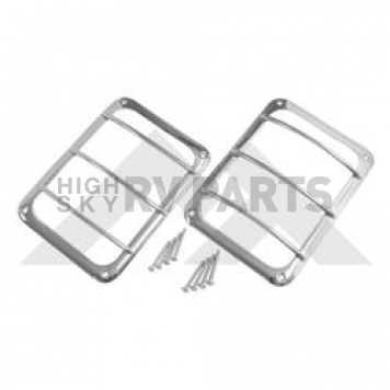 Crown Automotive Tail Light Guard Stainless Steel Bar Set Of 2 - RT34081