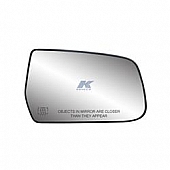 K-Source Exterior Mirror Glass Rectangular Power Single - 30230