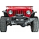 Fishbone Offroad Bumper 1-Piece Steel Black - FB22016