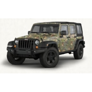 MOSSY OAK Vehicle Wrap Graphics - 4 Door Jeep Mossy Oak Winter Brush - 10002J4WB