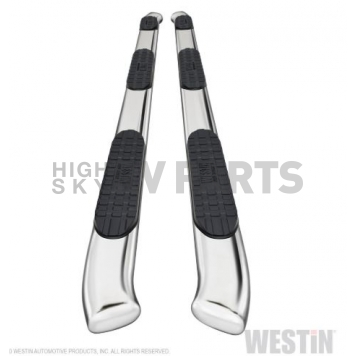 Westin Public Safety Nerf Bar - Truck Wheel To Wheel Steel Oval 5 Inch - 21534750-2