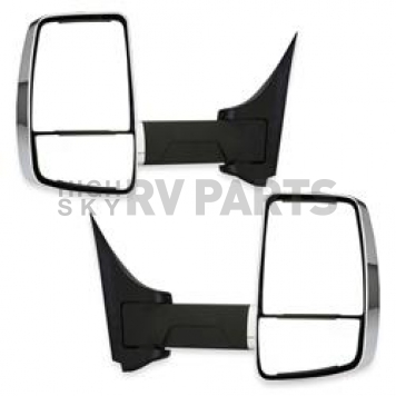 Velvac Exterior Mirror 1 Remote And 1 Manual Rectangular Silver - 717501