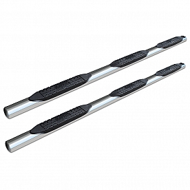 Raptor Series Nerf Bar - Truck Wheel To Wheel Stainless Steel Oval - 04010322
