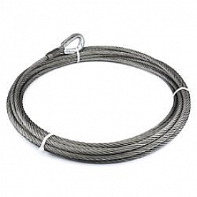 Warn Winch Cable - 60 Feet x 1/2 Inch Extra Improved Plow Steel - 79294