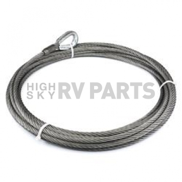 Warn Winch Cable - 60 Feet x 1/2 Inch Extra Improved Plow Steel - 79294