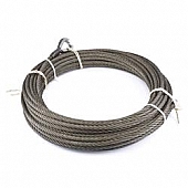 Warn Winch Cable - 140 Feet x 5/8 Inch Extra Improved Plow Steel - 77453