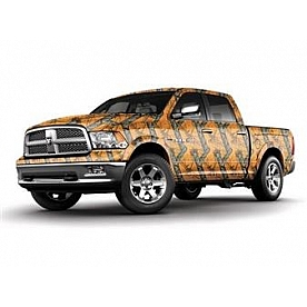 MOSSY OAK Vehicle Wrap Graphics - Full Size Truck/ SUV Mossy Oak Blaze - 10002TSBZ