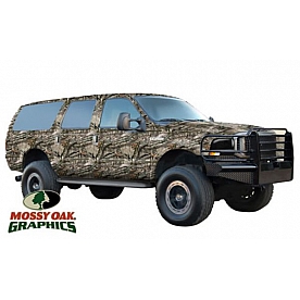 MOSSY OAK Vehicle Wrap Graphics - Extended Length SUV Mossy Oak Break Up - 10002XLSBU