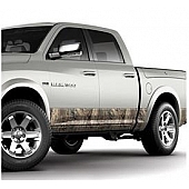 MOSSY OAK Vehicle Wrap Graphics - Rocker Panel Mossy Oak Duck Blind Pattern - 10007SLDB