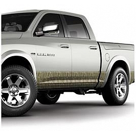 MOSSY OAK Vehicle Wrap Graphics - Rocker Panel Mossy Oak Bottomland Pattern - 10007SSBL
