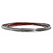 Cowles Products Side Molding - Silver PVC Plastic Chrome Plated - 37032