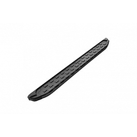 Romik USA Running Board Black Anodized Aluminum Stationary - 51314419