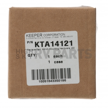 Keeper Corporation Winch Mount Installation Kit - KTA14121-1