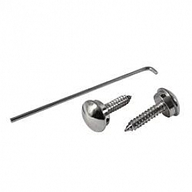 Pilot Automotive License Plate Mounting Hardware Set Of 2 - WLA015