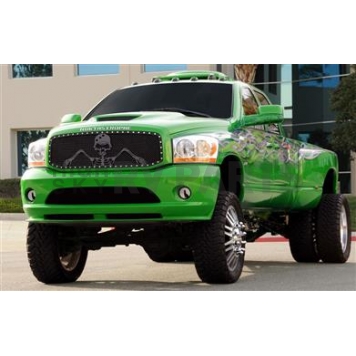 T-Rex Truck Products Grille Insert - Mesh Rectangular Flat Black Steel - 7114596