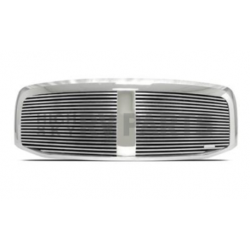 Street Scene Grille - Silver Aluminum - 95075520