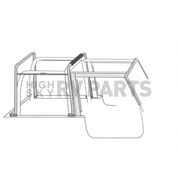 Rampage Soft Top Replacement Bow - 69999-1
