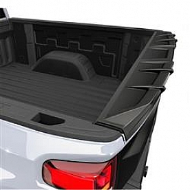 Air Design Spoiler - Satin ABS Plastic Black Tailgate Spoiler - GM39A32