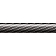Cowles Products Side Molding - Black PVC Plastic Matte - 37201