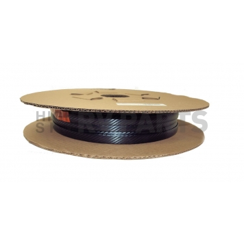 Cowles Products Side Molding - Black PVC Plastic Matte - 37201-3