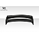 Extreme Dimensions Spoiler - Wing Trunk Lid Matte Fiberglass Black - 108705