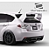 Extreme Dimensions Spoiler - Wing Trunk Lid Matte Fiberglass Black - 108705