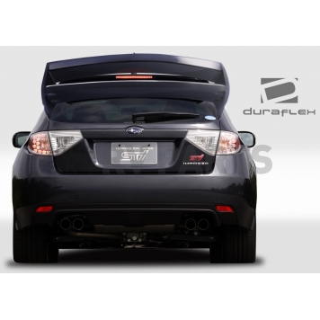 Extreme Dimensions Spoiler - Wing Trunk Lid Matte Fiberglass Black - 108705-5