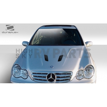 Extreme Dimensions Hood - Fiberglass Black - 112189-1