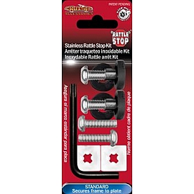 Cruiser License Plate Mounting Hardware 4 Piece Set - 81420