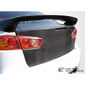 Extreme Dimensions Trunk Lid - Gloss Carbon Fiber Clear - 103878