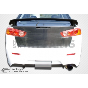 Extreme Dimensions Trunk Lid - Gloss Carbon Fiber Clear - 103878-1
