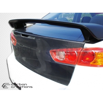 Extreme Dimensions Trunk Lid - Gloss Carbon Fiber Clear - 103878-2