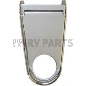 Borgeson Steering Column Mount - Polished Aluminum Silver - 911172