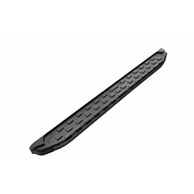 Romik USA Running Board Black Anodized Aluminum Stationary - 52362419