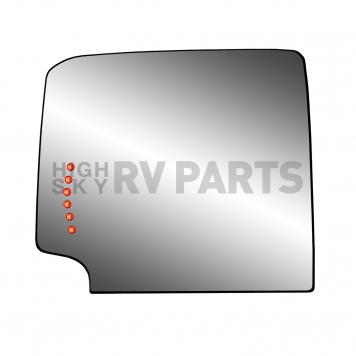 K-Source Exterior Mirror Glass  Power Single - 44305