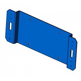 Code 3 License Plate Mounting Hardware Single - LXEXLPBKTC